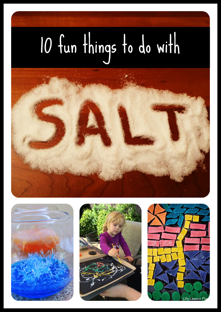 10 Fun Things to Do with Salt Left Brain Craft Brain