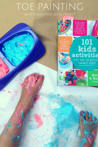 Toe Painting with Recipe 1
