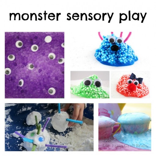 Monster Sensory Play Left Brain Craft Brain