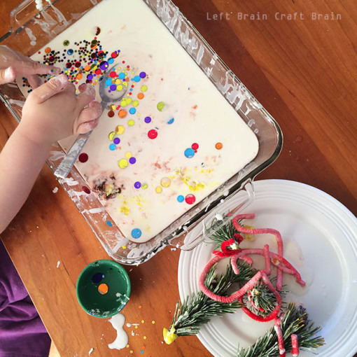 Oobleck After the Christmas Forest Left Brain Craft Brain