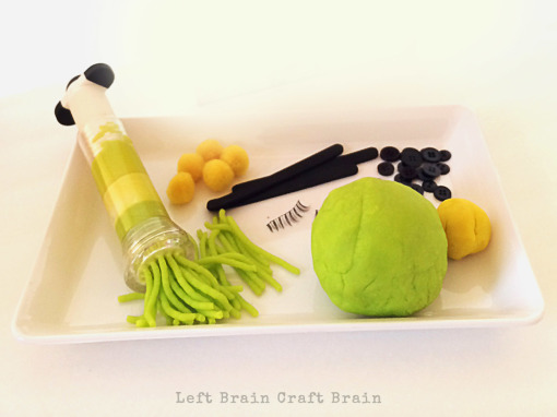 Grinch Play Dough Supplies Left Brain Craft Brain
