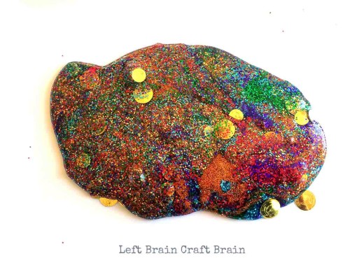 Mixed Color Slime Left Brain Craft Brain