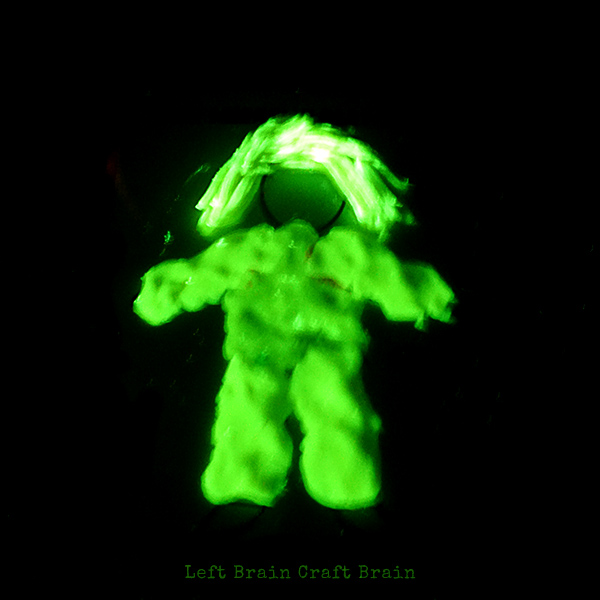 Mad Scientist Glow in the Dark Left Brain Craft Brain