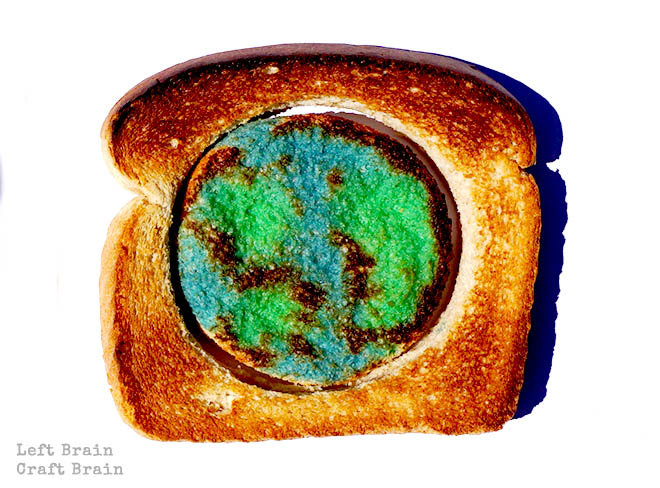 Earth Toast Global Warming Lesson Left Brain Craft Brain featured