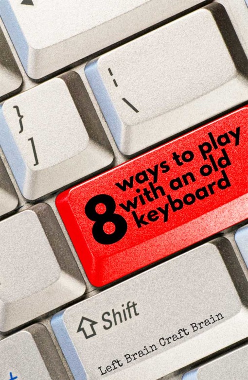 An old recycled keyboard gives kids tons of ways to play and learn. STEM learning made fun.