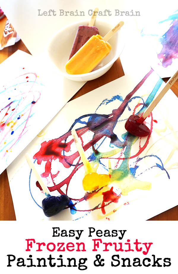 Easy Peasy Frozen Fruity Painting and Snacks LBCB