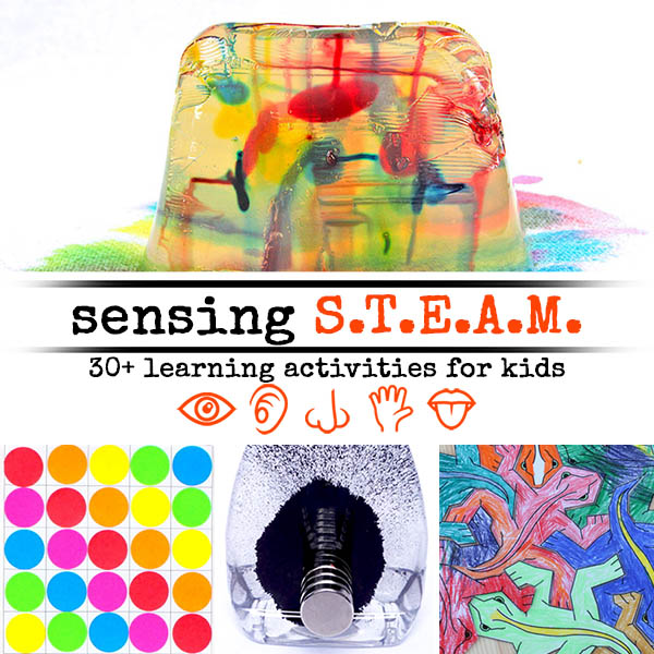 Sensing STEAM 30 Learning Activities for Kids LBCB FB