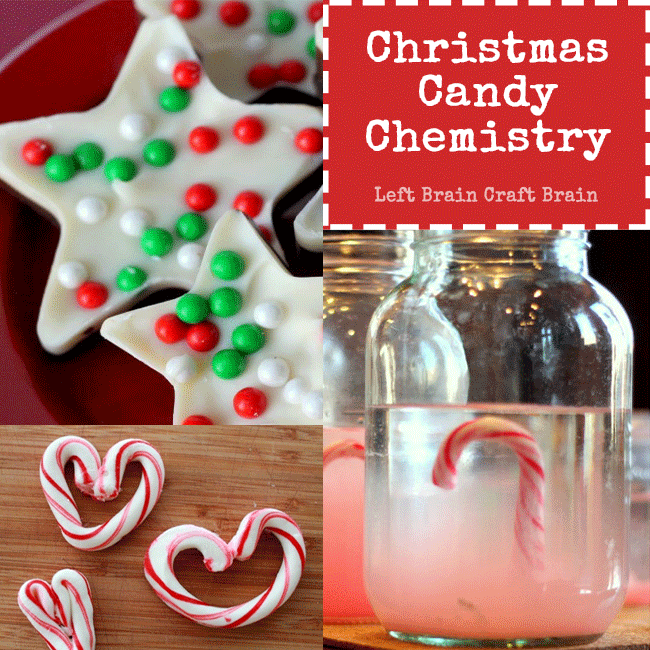 christmas candy chemistry experiments for kids