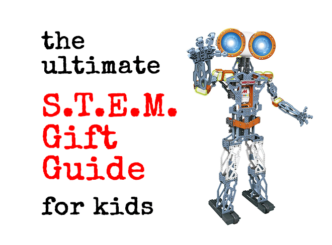 Find the toys your kids want with the Ultimate STEM Gift Guide for Kids.