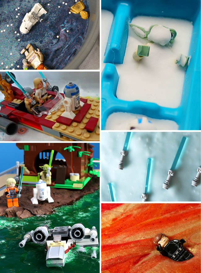 Kids can play & learn with their favorite characters with these Star Wars STEM activities.