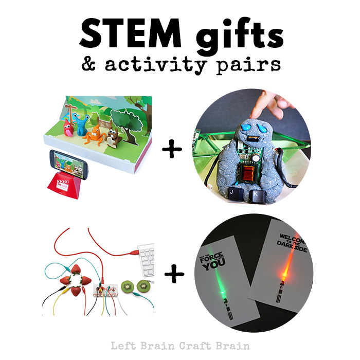 Give the gift of fun and learning with these hands-on STEM gift and activity pairs for kids.
