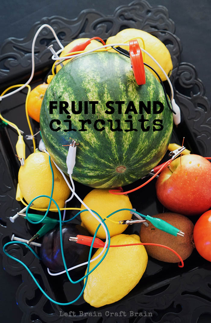 Fruit Stand Circuits Left Brain Craft Brain pin
