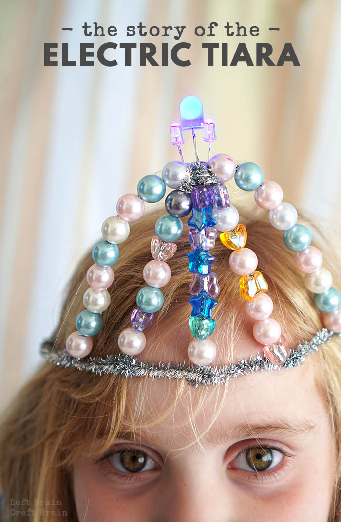 Build an electric tiara worthy of the Disney Light Parade all while helping your girl dream big.