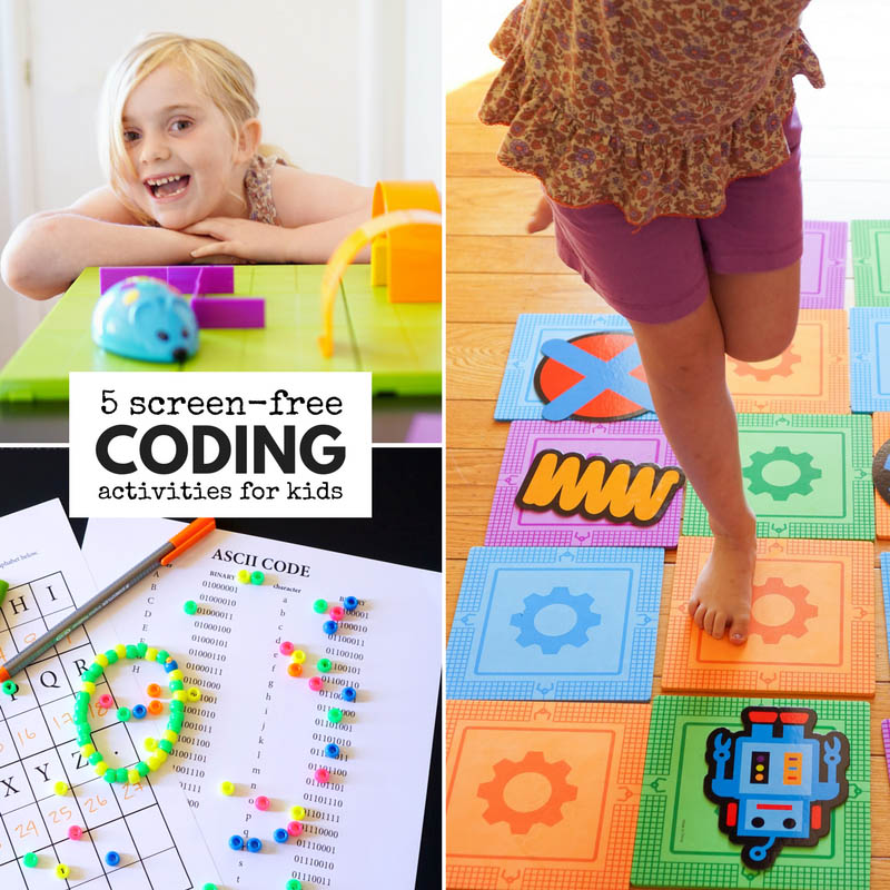 5 Screen-free coding activities for kids