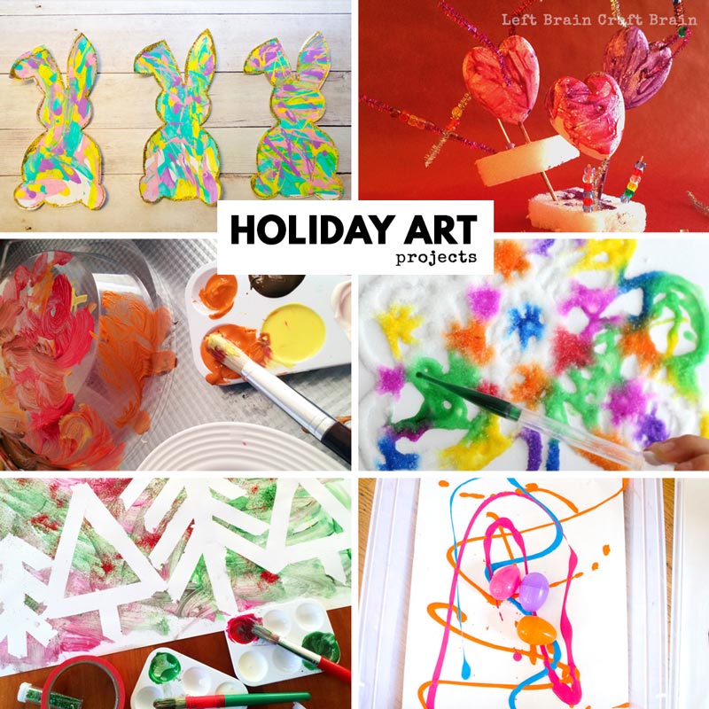 holiday art projects for kids