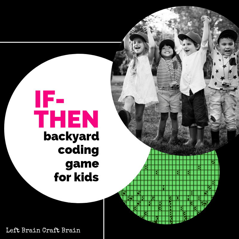 If-Then Backyard Coding Game for Kids