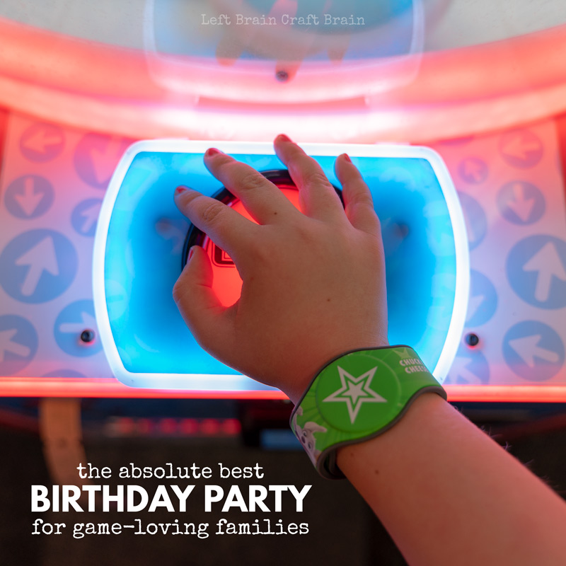 Do the kids in your family love playing games? Then this is the birthday party for them! They will love having their best birthday party ever at Chuck E. Cheese's. Games, prizes, ticket blaster, pizza, and more!