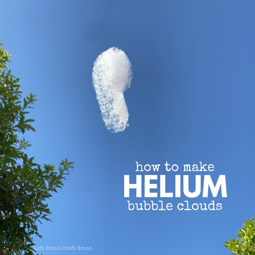 These Helium Bubble Clouds are so much fun! With just a few simple supplies and an awesome Balloon Time Jumbo Helium Tank, you'll be laughing and learning about density, gasses, bubbles, and more. It's a fun helium science experiment for parties or any day you want to make special.