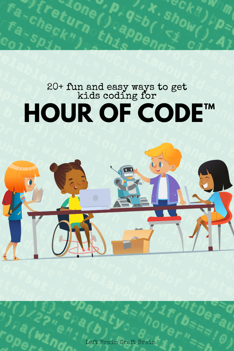 Get your kids coding during Hour of Code with one these fun activities! I've included my favorite activities from hourofcode.org (hello AI for Good!), a few of my favorite apps, computers science and STEAM activities, plus some unplugged activities, too. 