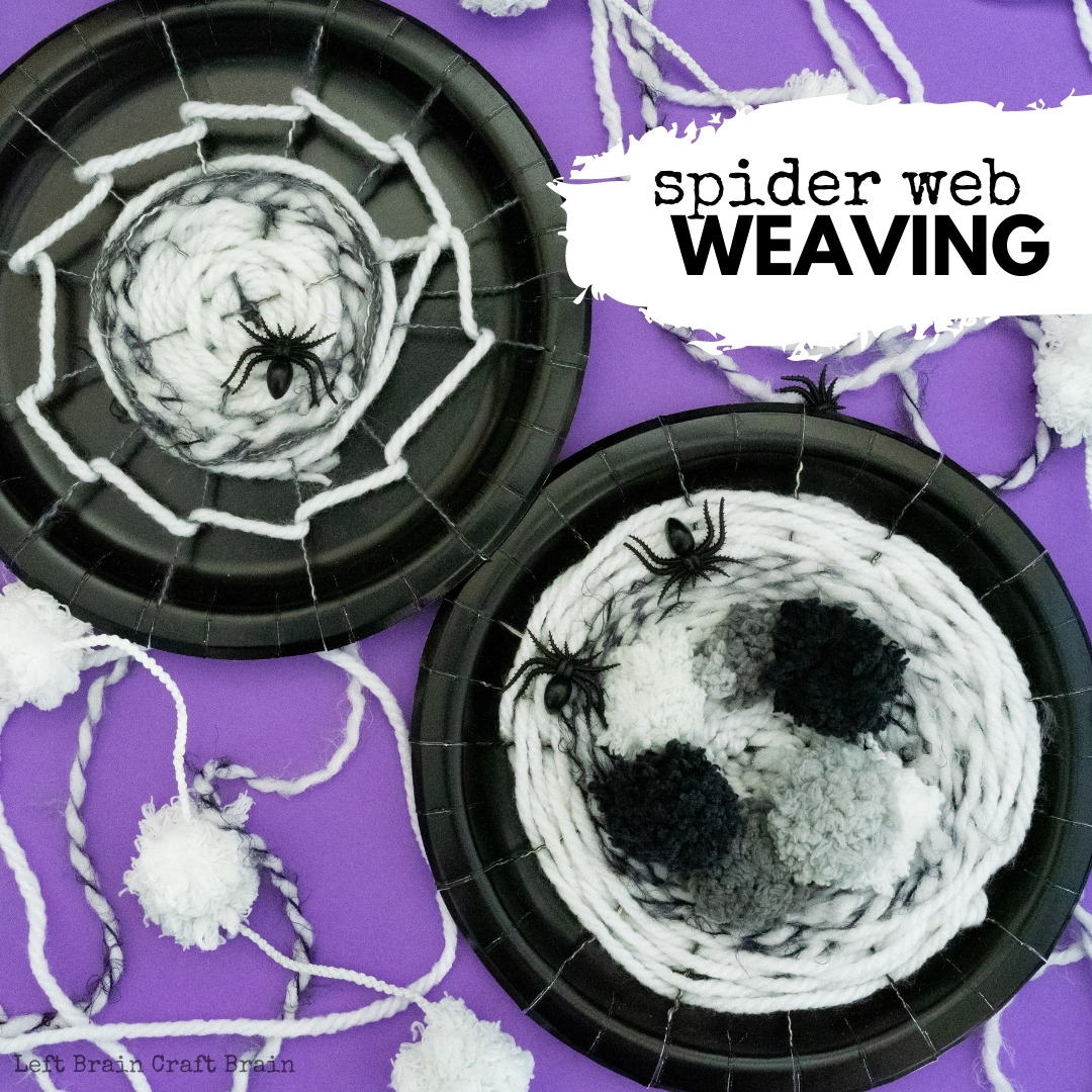 This spider web weaving project is a perfect Halloween STEM / STEAM project to add this month. It's budget friendly-too with just paper plates & yarn.