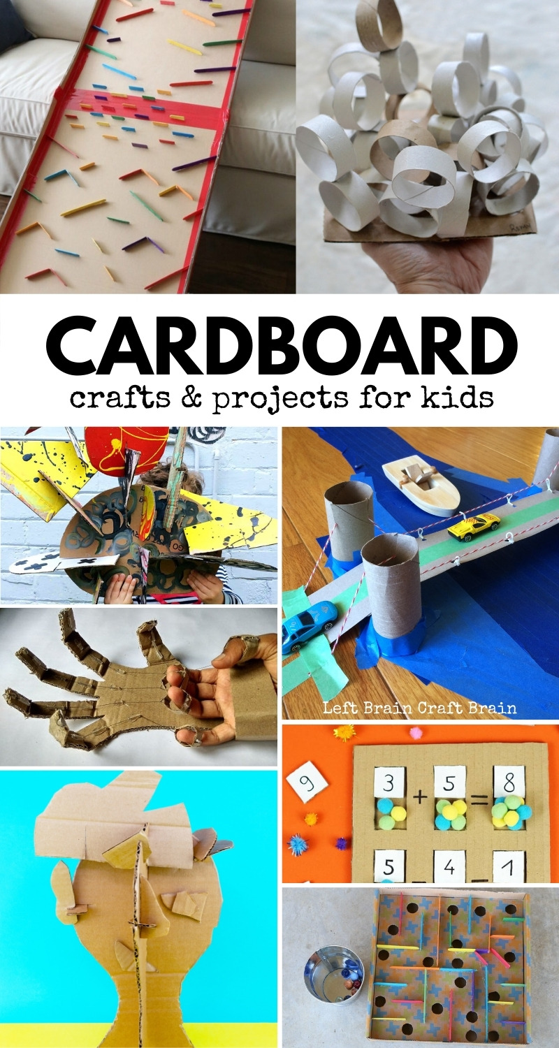 This is an amazing list of ways to use all that leftover cardboard! From cardboard crafts to cardboard marble mazes this list has art, engineering, & more.