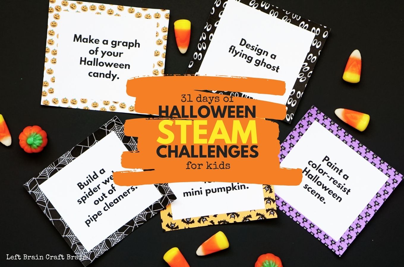 31 Days of Halloween STEAM Challenges for Kids 1360x900jpg