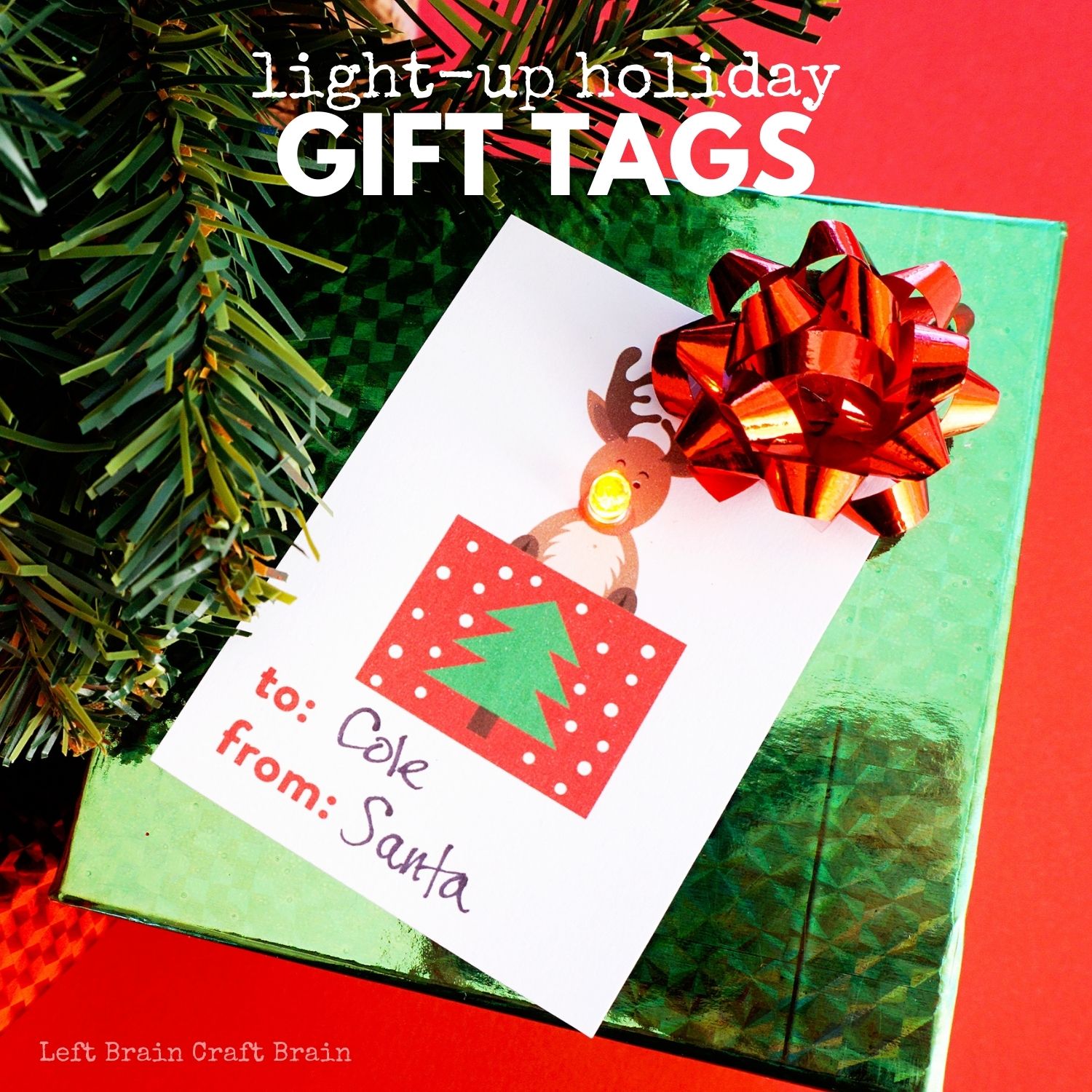 Light Up Holiday Gift Tags 1500x1500