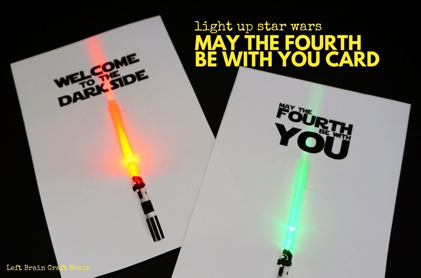 Light Up May the Fourth Be With You Card 1360x900